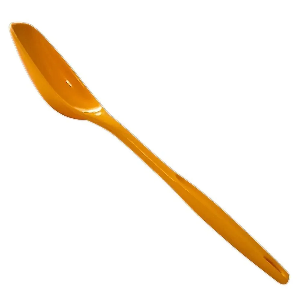 Vintage Foley Spoon Nylon‎ Cooking Serving Utensil Bright Golden Yellow Retro
